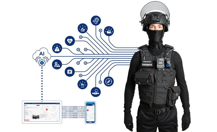 Police tactical vest: IoT and AI to enhance safety on operations
