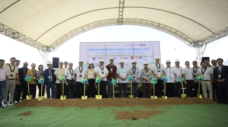 SUEZ & partners commence construction of Philippines’ largest seawater desalination plant