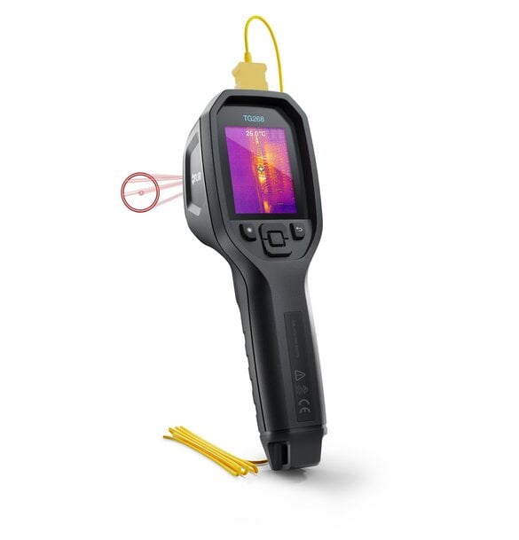 FLIR TG268 and TG298 Handheld Thermal Imagers Cut Diagnostic Time and Simplify Maintenance Reporting