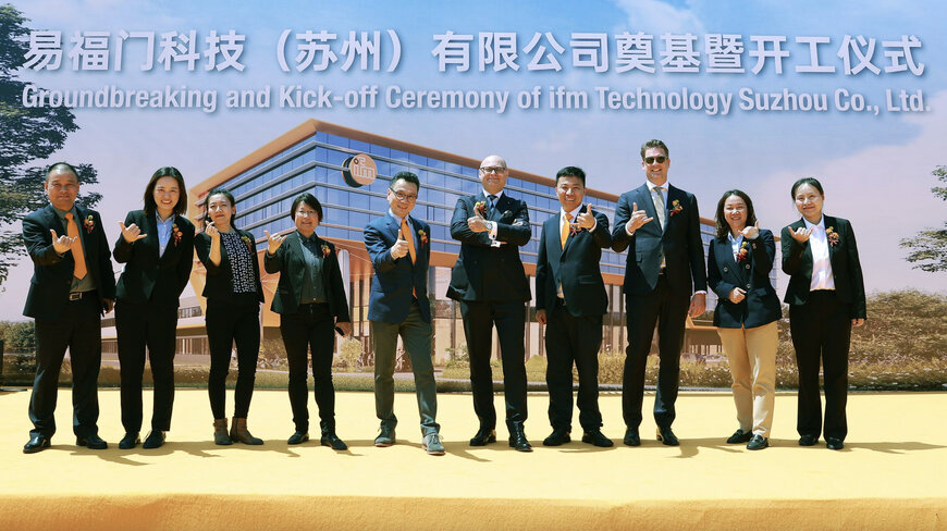 Ground-breaking ceremony for greenfield project in China