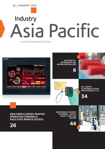 Industry Asia Pacific | 36 - January 2022